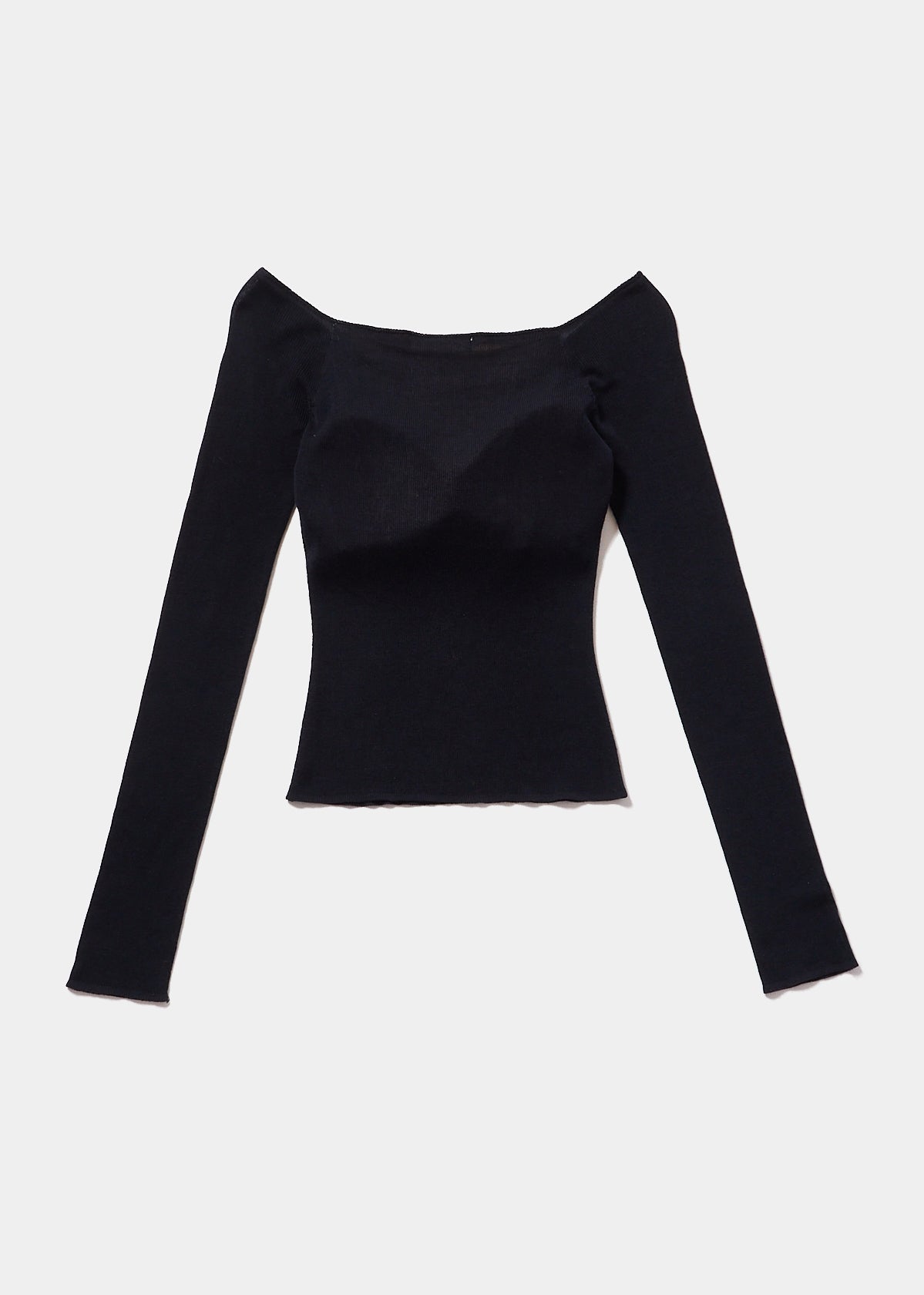 CROPPED OPEN SHOULDER