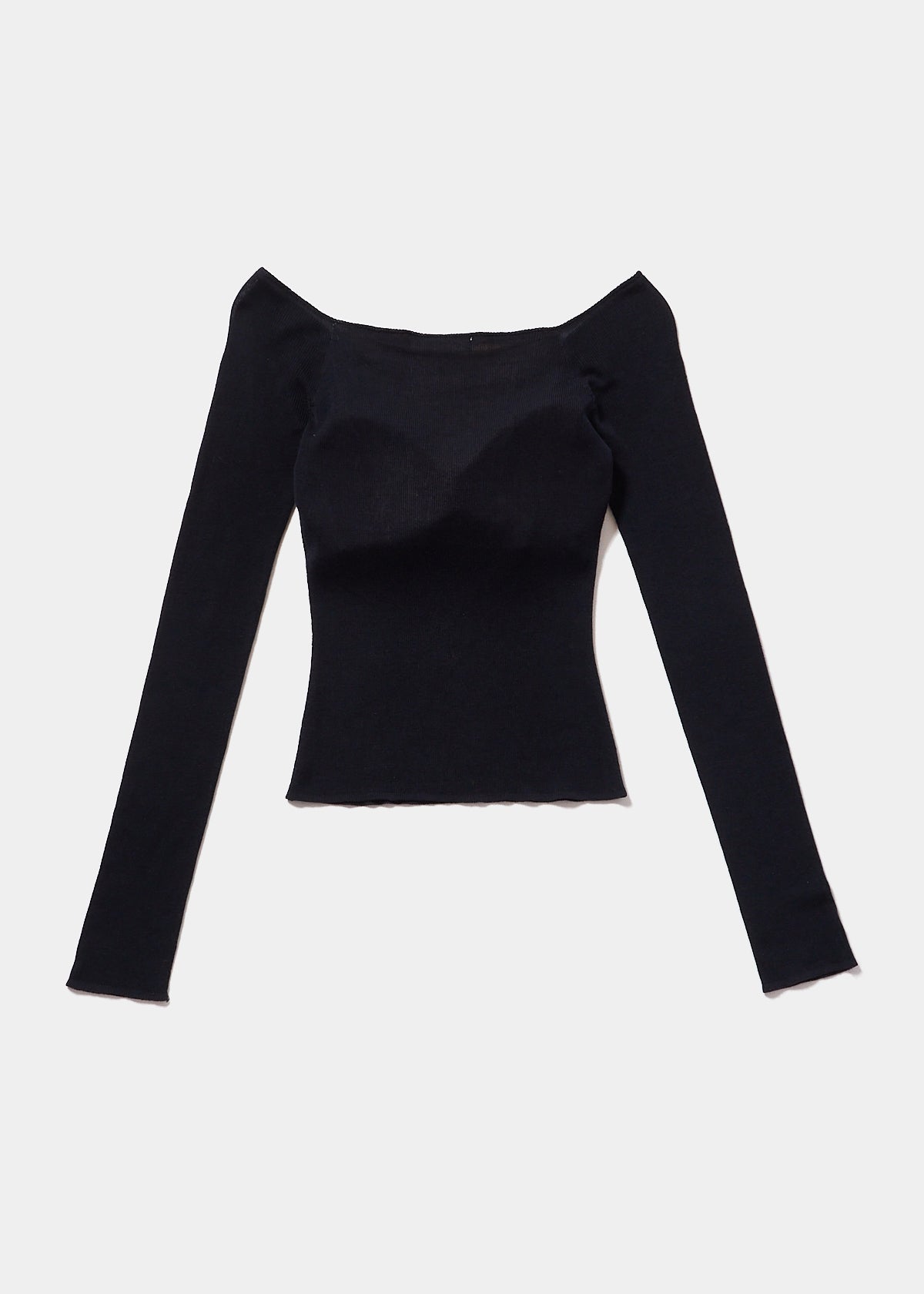 CROPPED OPEN SHOULDER