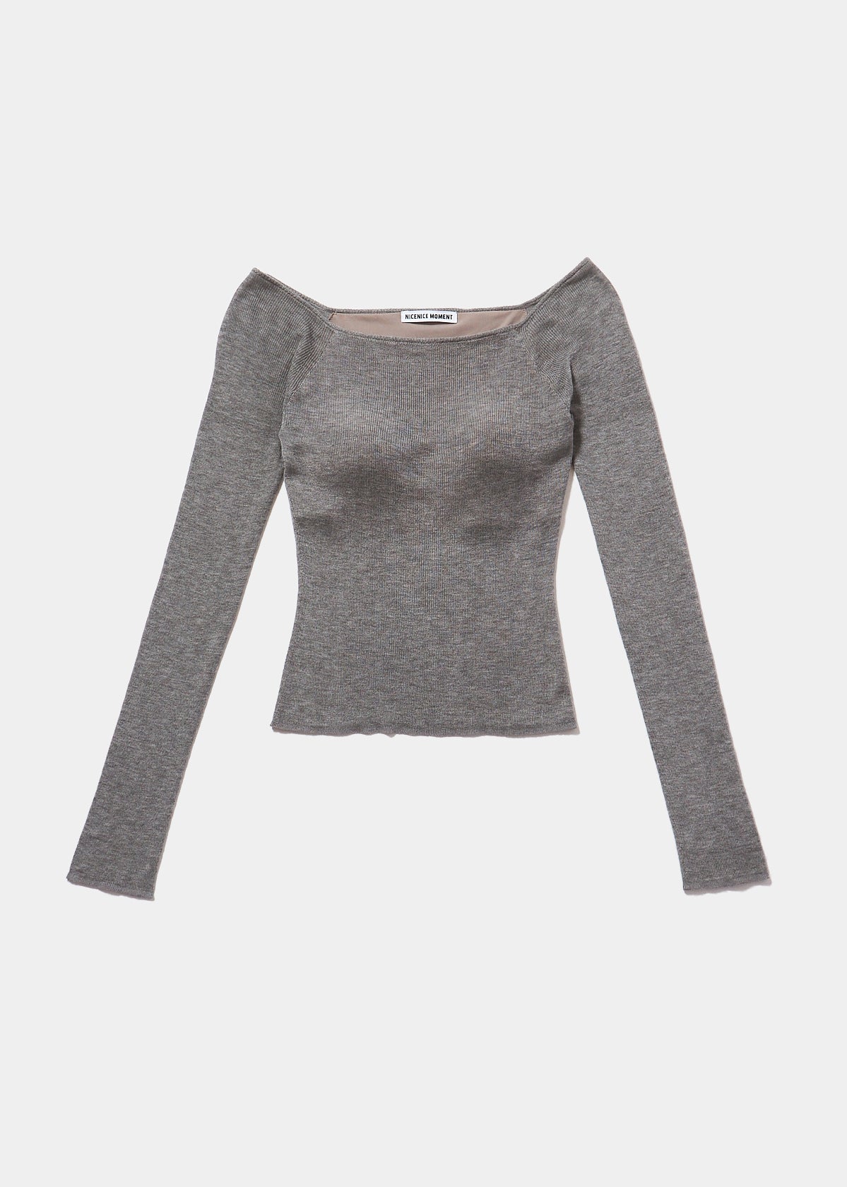 CROPPED OPEN SHOULDER