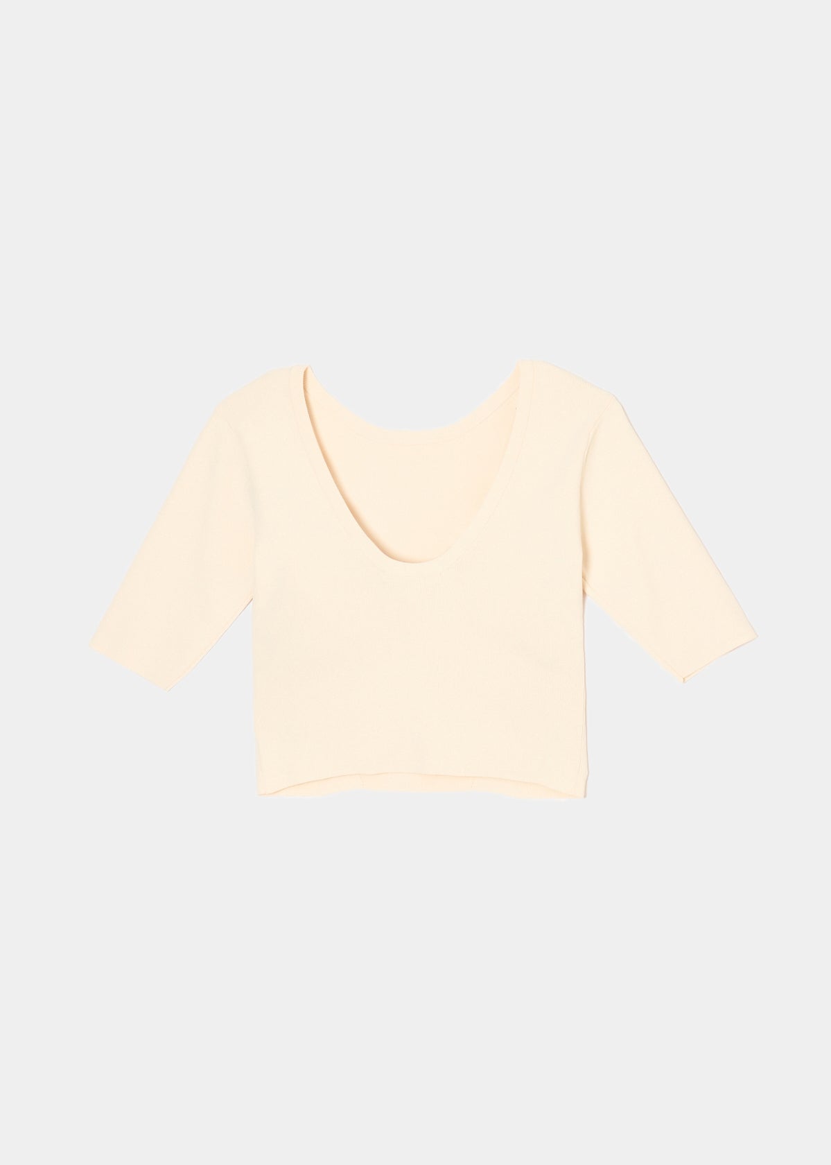 CROPPED COMPACT TEE