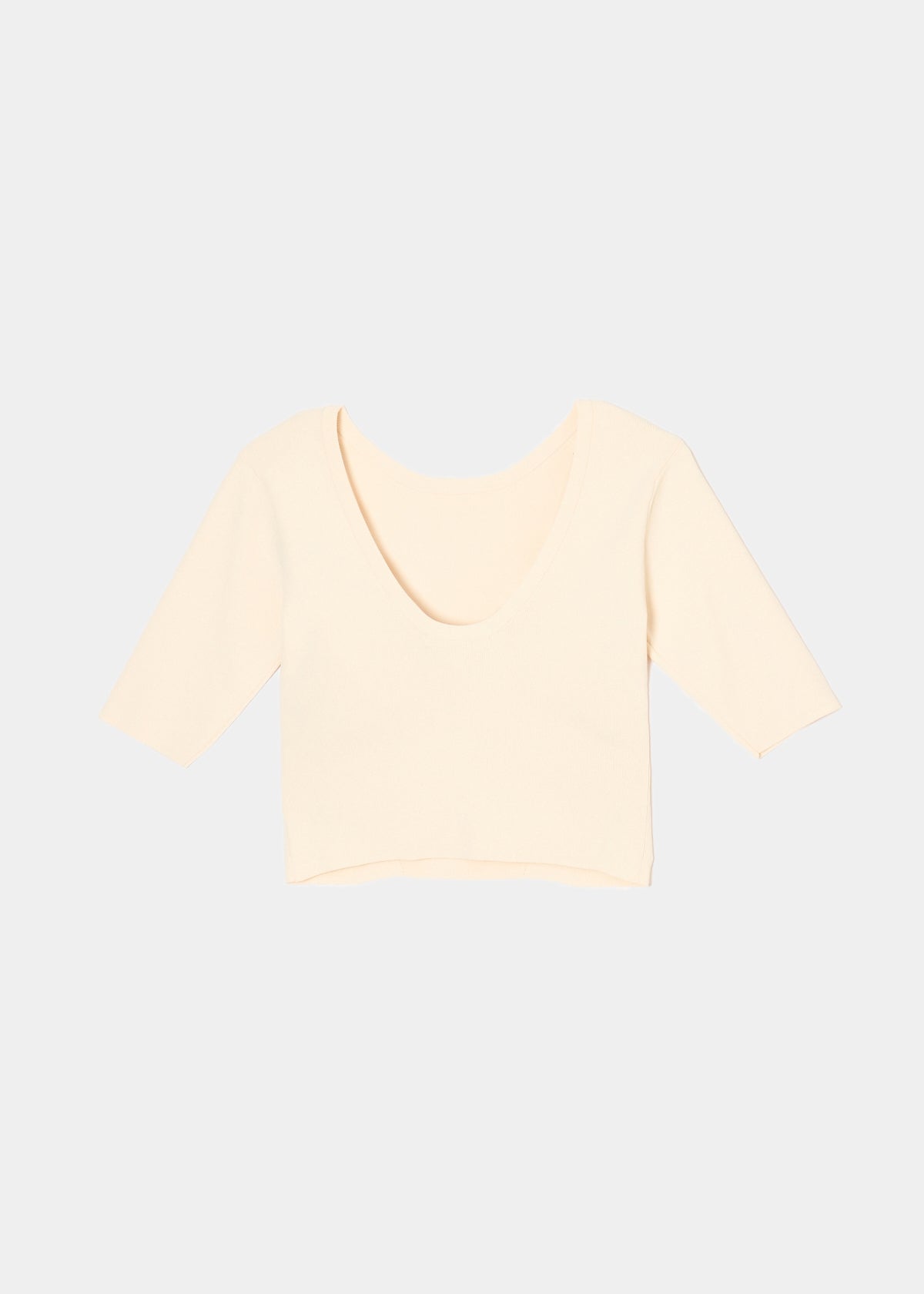 CROPPED COMPACT TEE