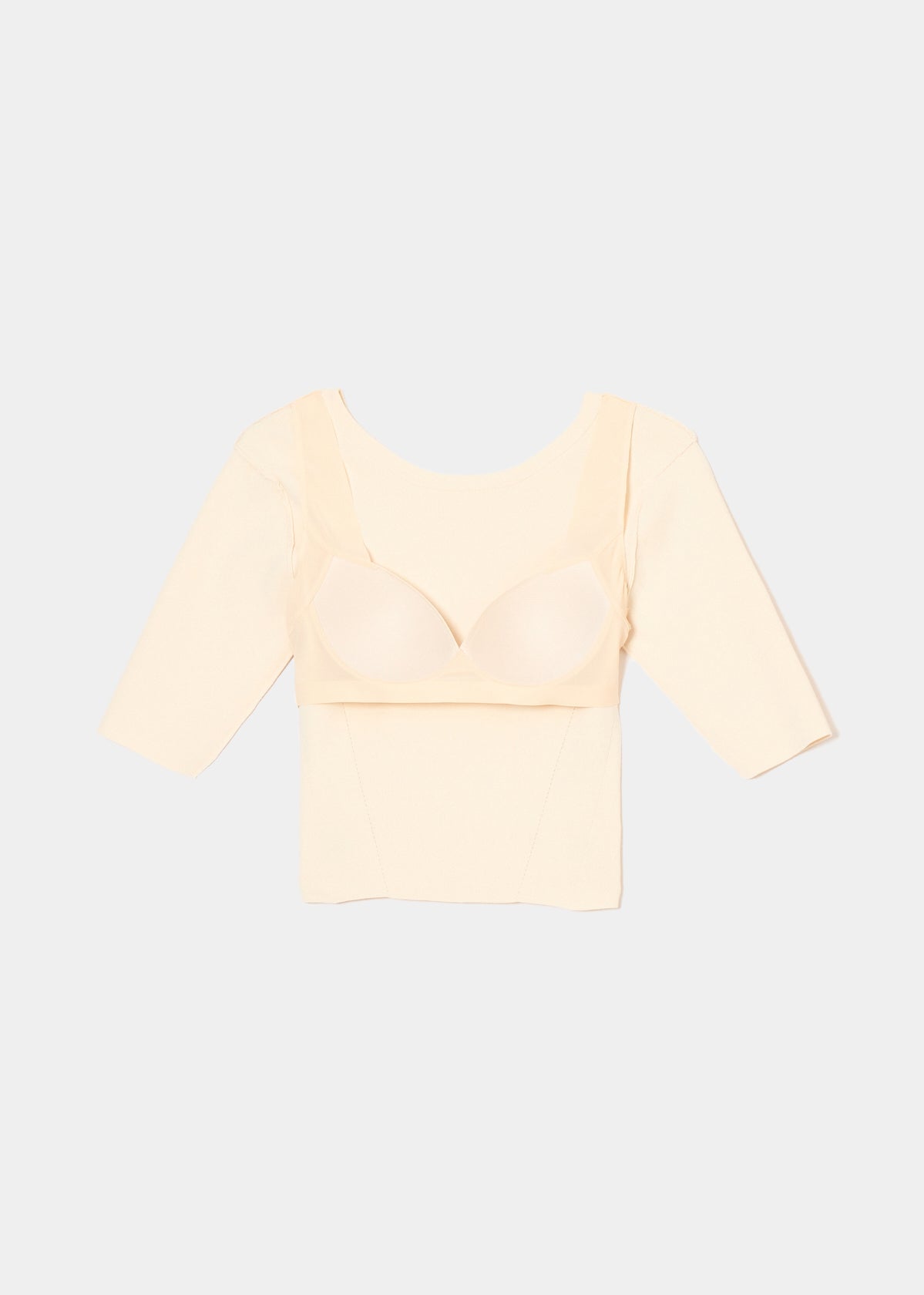 CROPPED COMPACT TEE