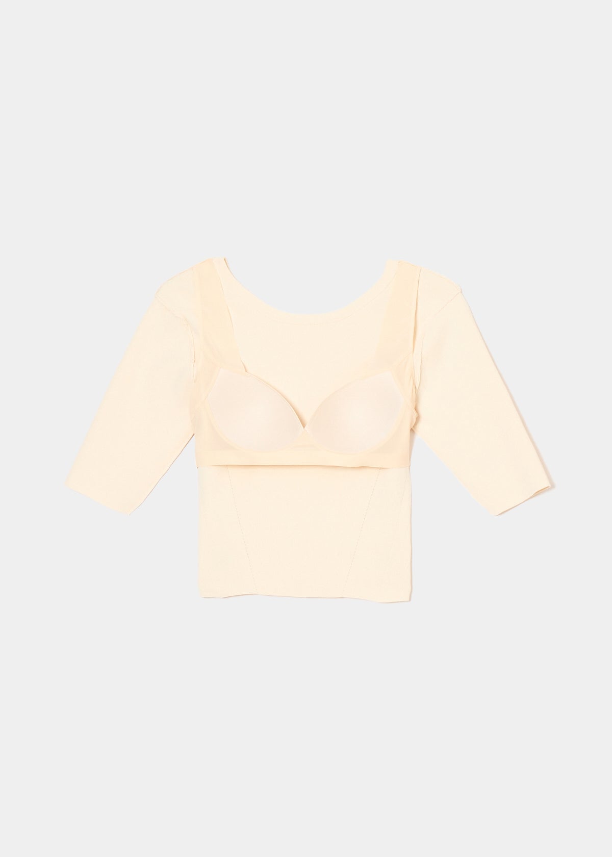 CROPPED COMPACT TEE