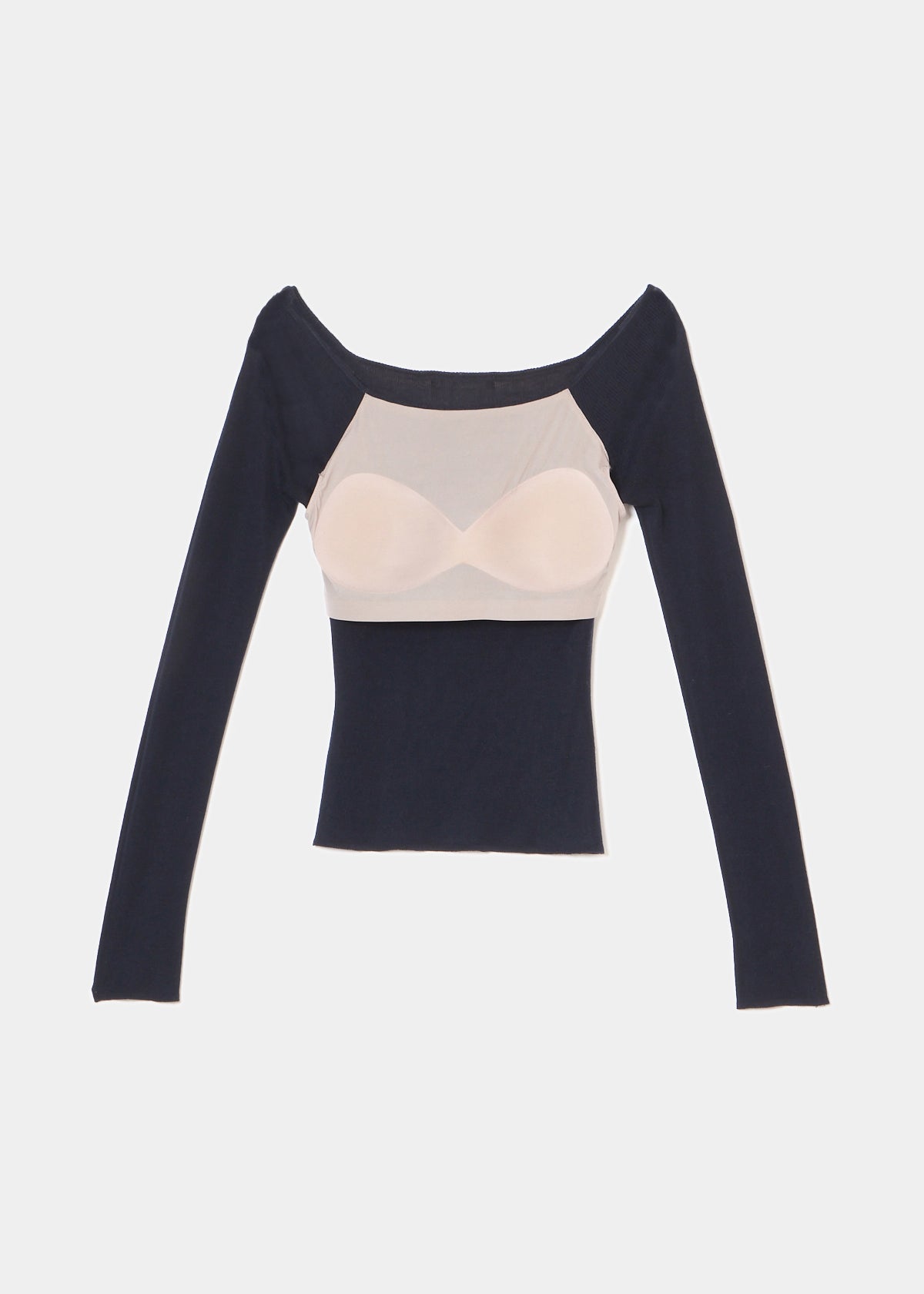 CROPPED OPEN SHOULDER