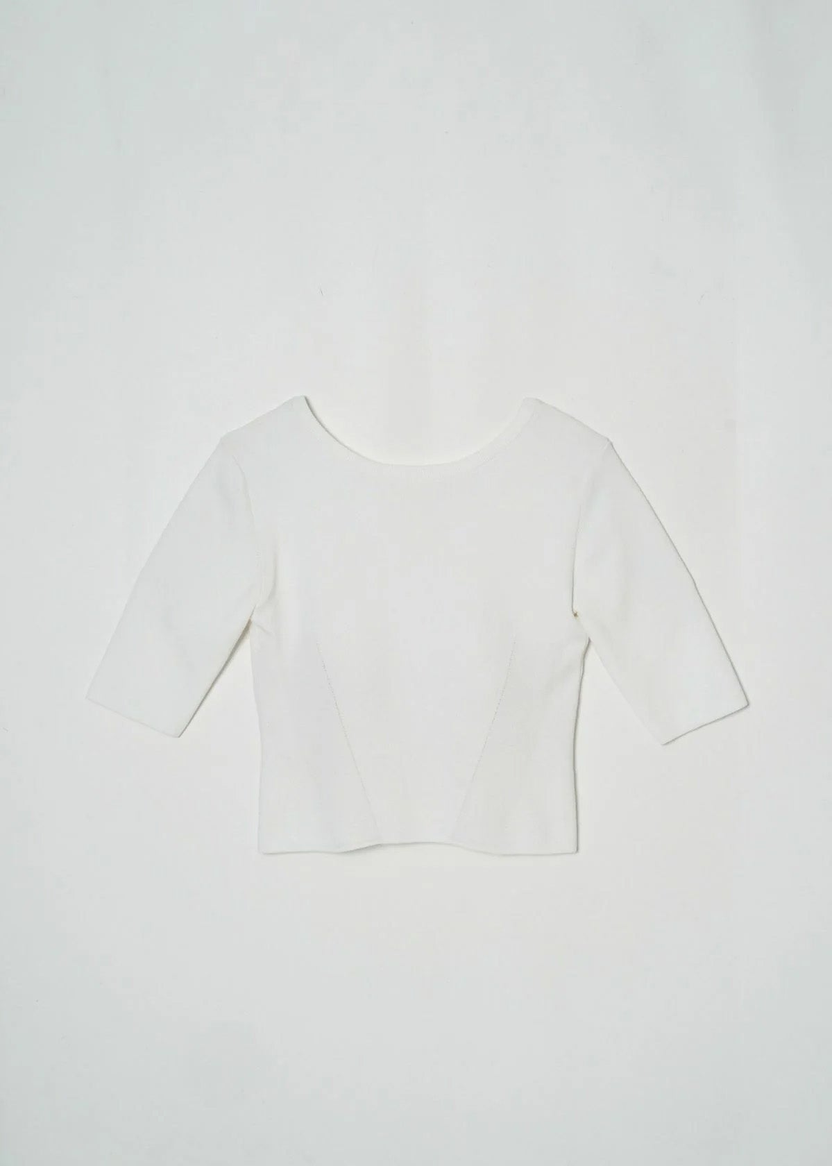 CROPPED COMPACT TEE