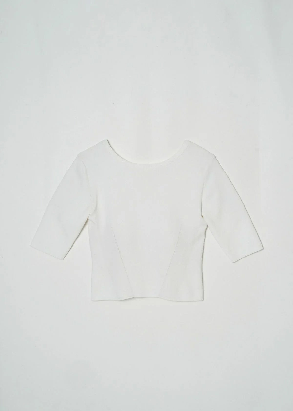 CROPPED COMPACT TEE