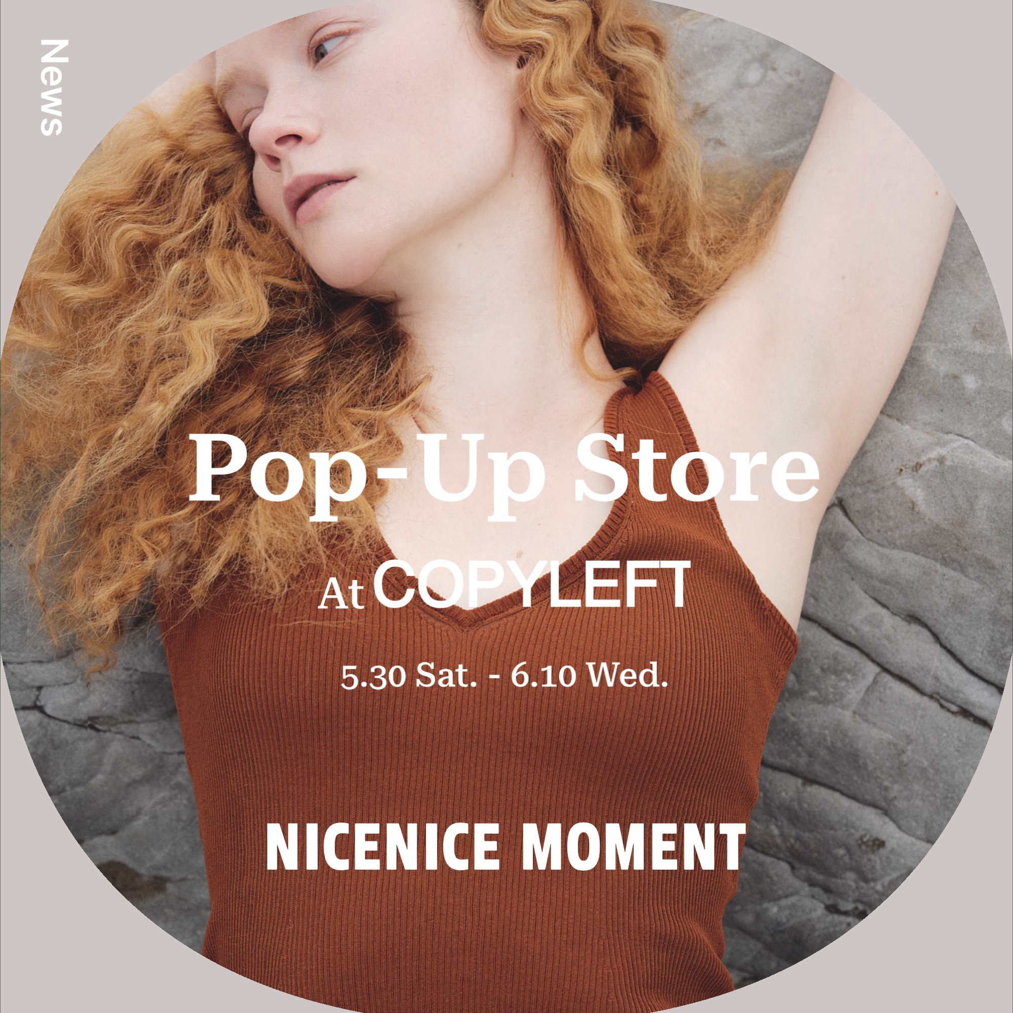 COPYLEFT Pop-Up Store開催のお知らせ