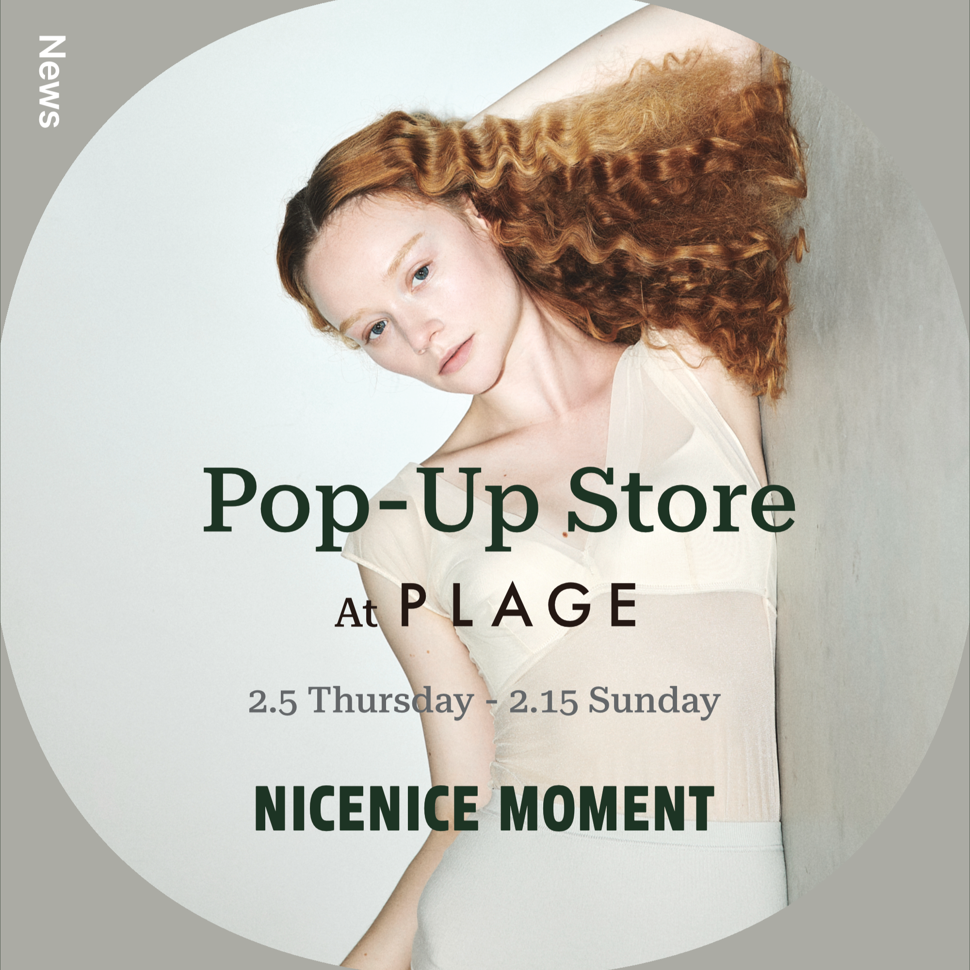 Plage ルミネ池袋店 Pop-Up Store開催のお知らせ