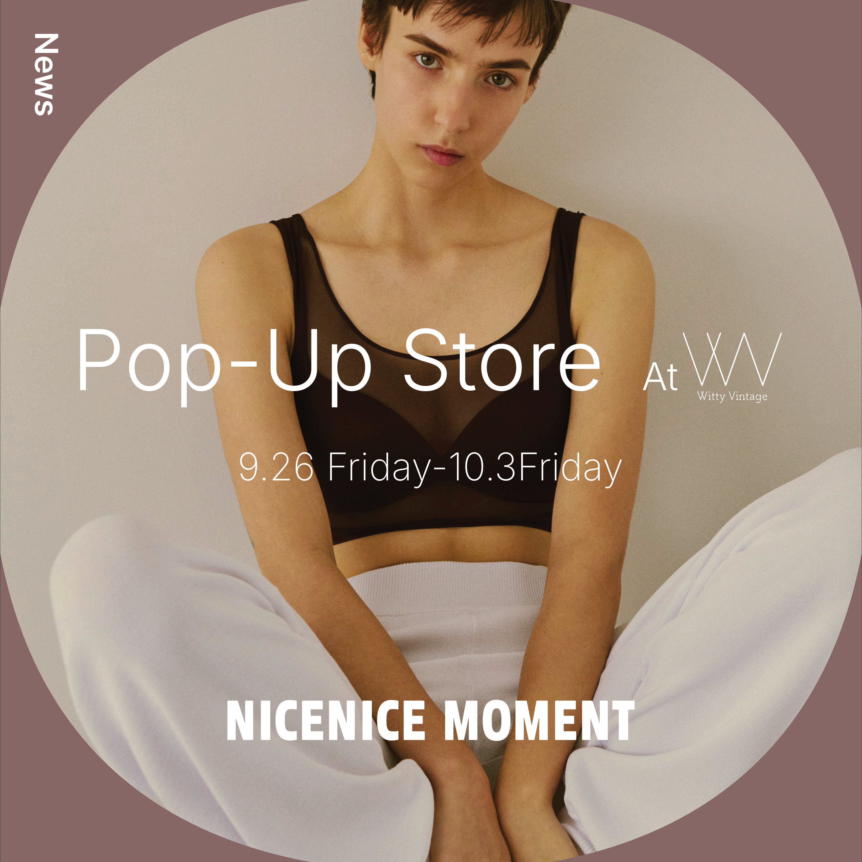 Witty Vintage Pop-Up Event開催のお知らせ