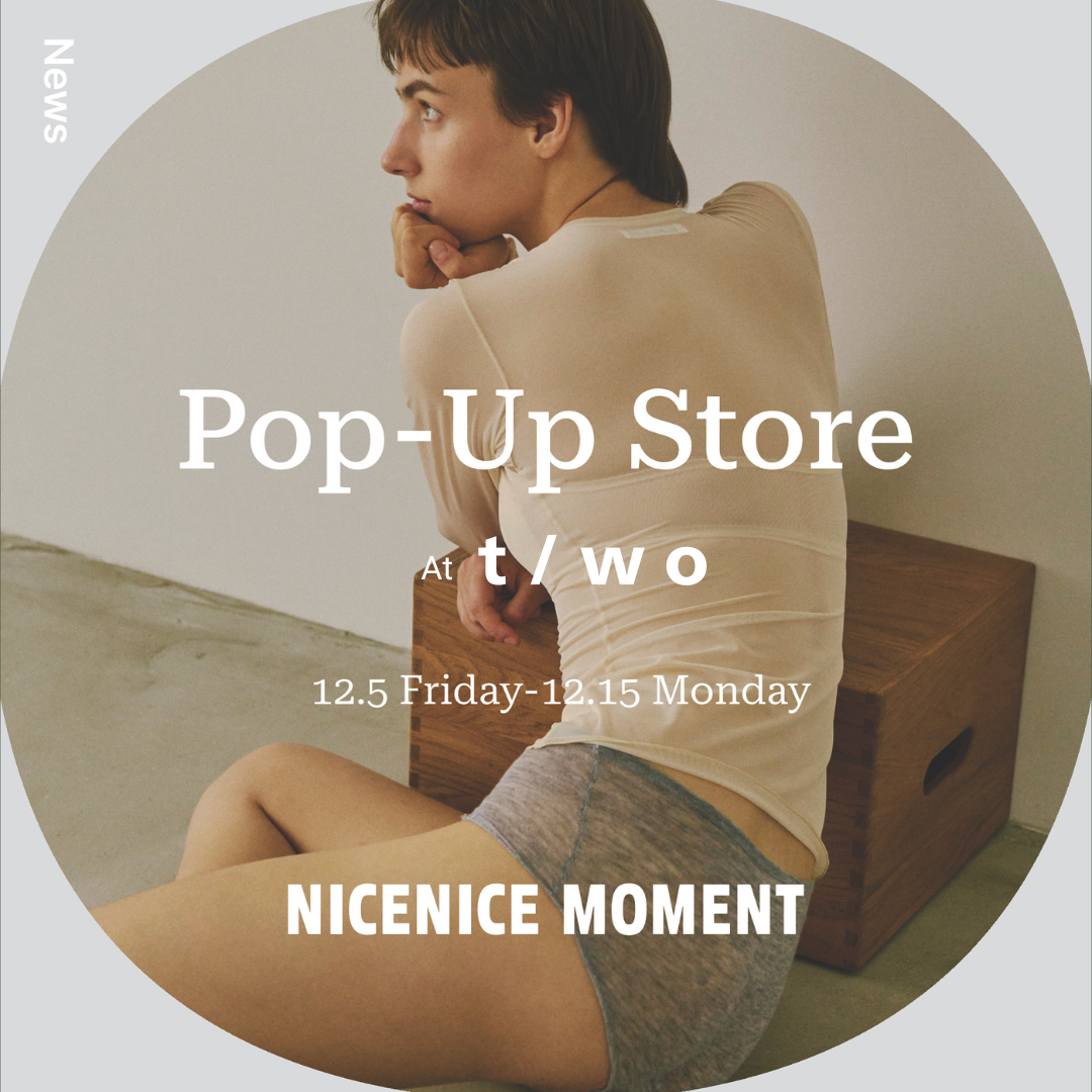 【T/WO Pop-Up開催のお知らせ】
