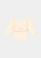 CROPPED COMPACT TEE