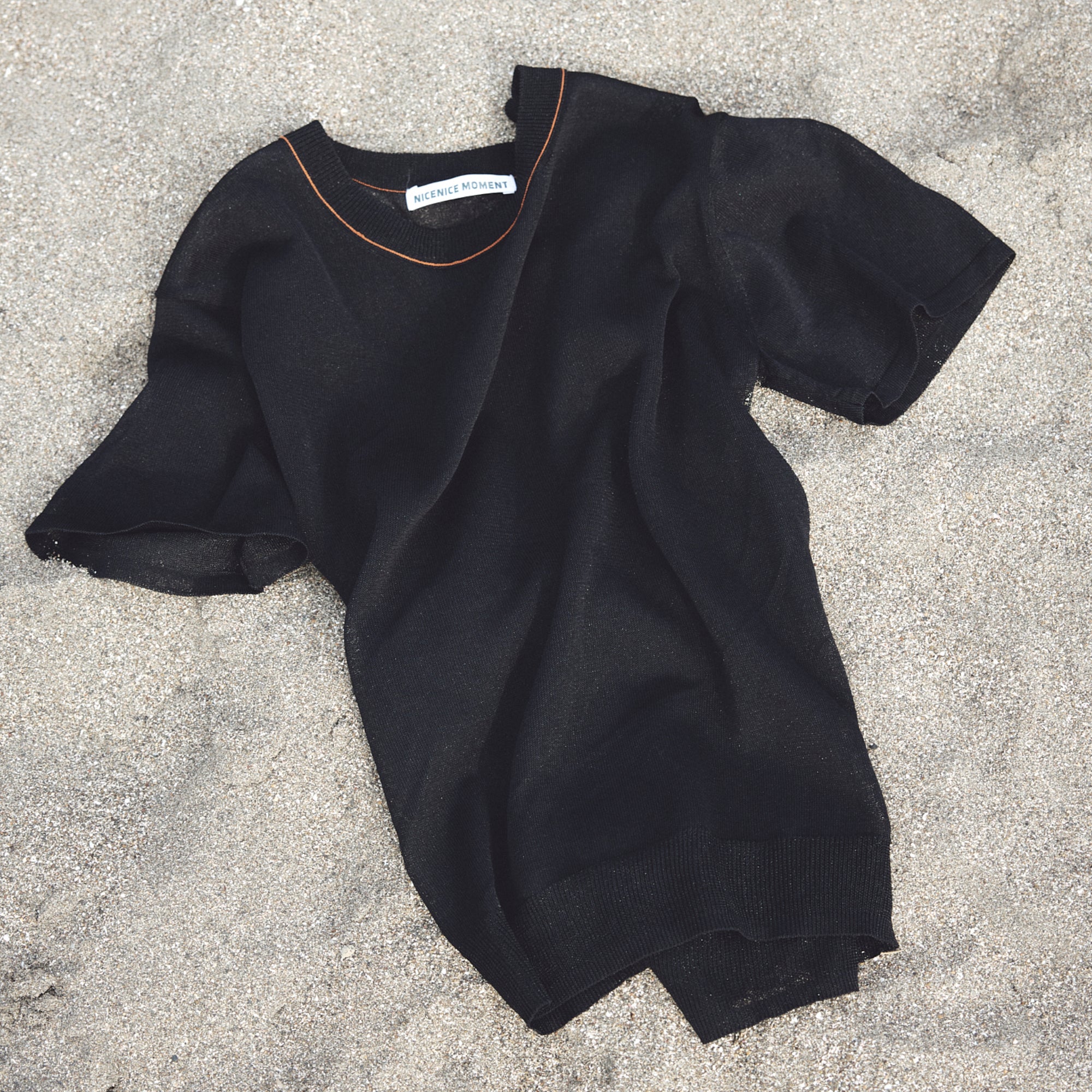 CROPPED COMPACT TEE – NICENICE MOMENT