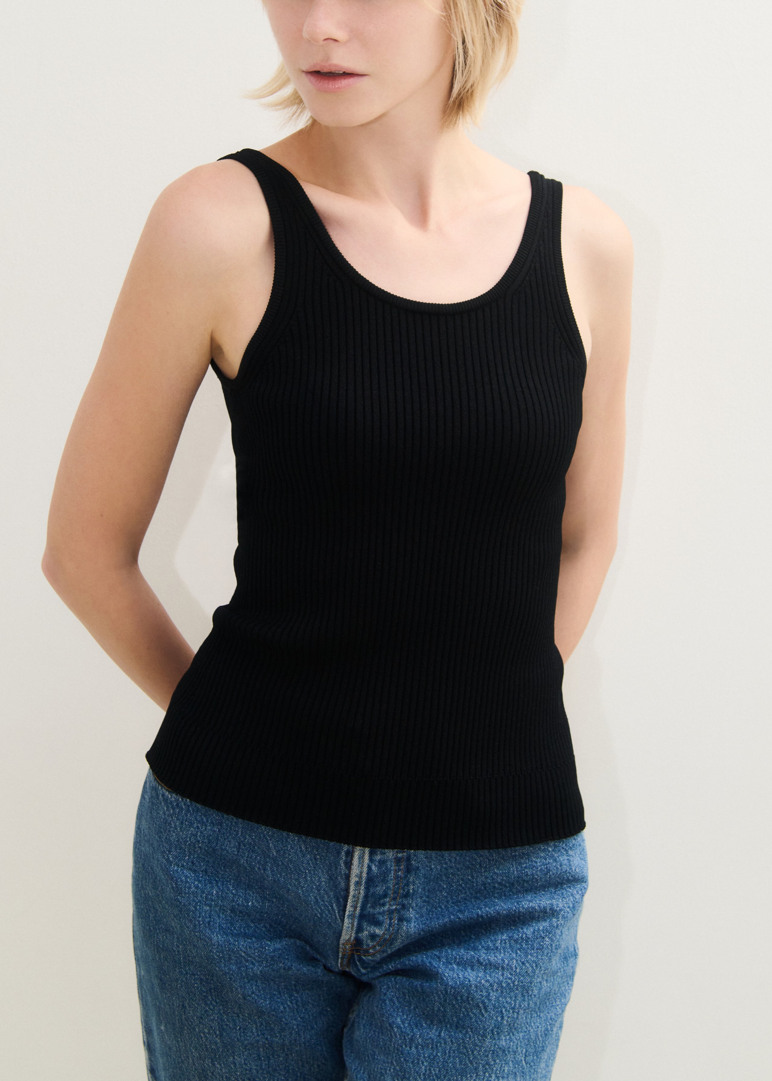 【新品タグ付き】NICENICE MOMENT カップ付きリブタンクトップ TANK TOP SHELL – NICENICE MOMENT