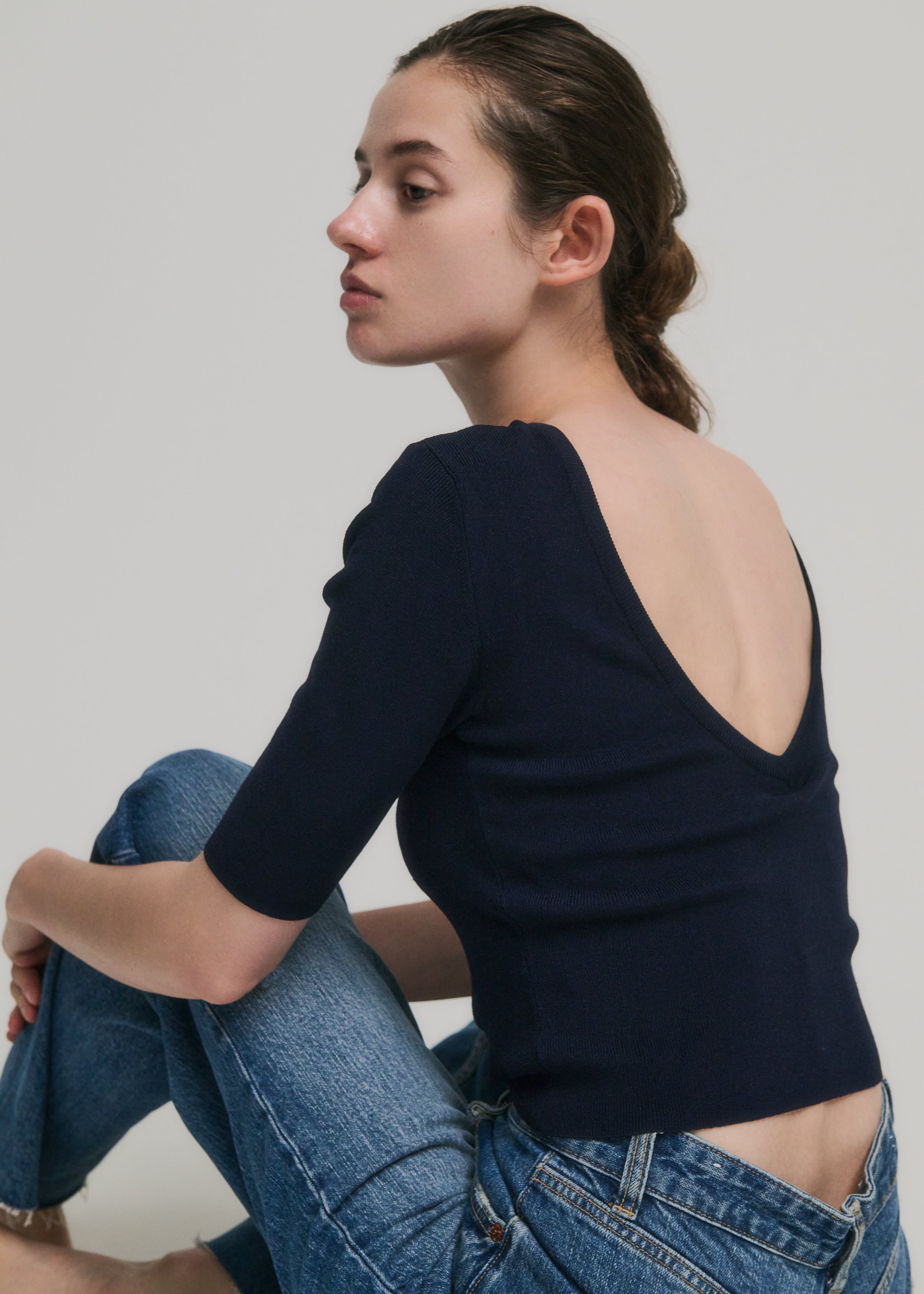 トップス NICENICE MOMENT / CROPPED COMPACT TEE CROPPED COMPACT TEE – NICENICE MOMENT