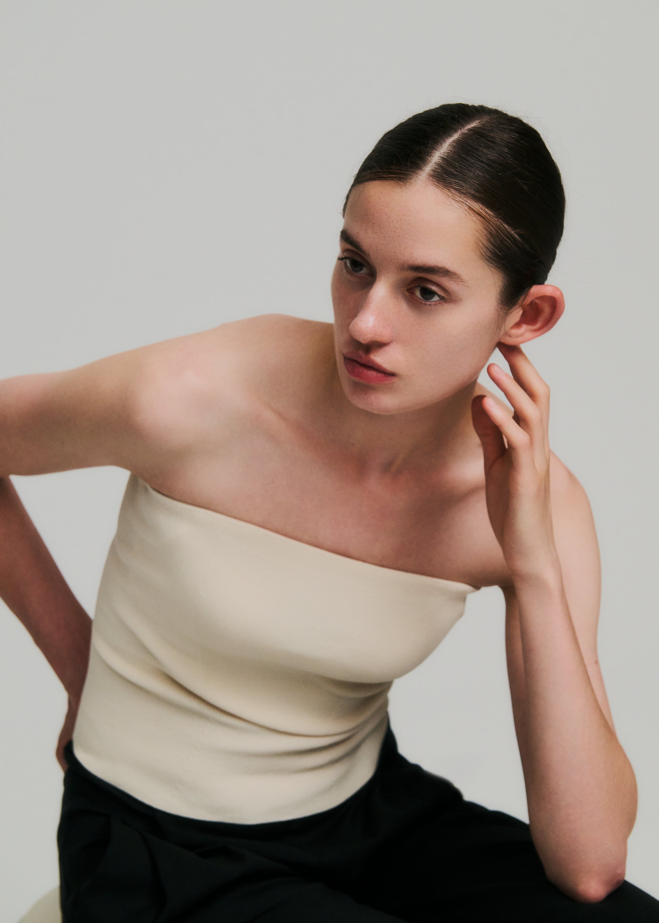 トップス NICENICE moment KNIT BANDEAU KNIT BANDEAU – NICENICE MOMENT