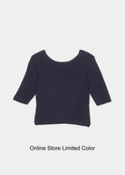 CROPPED COMPACT TEE