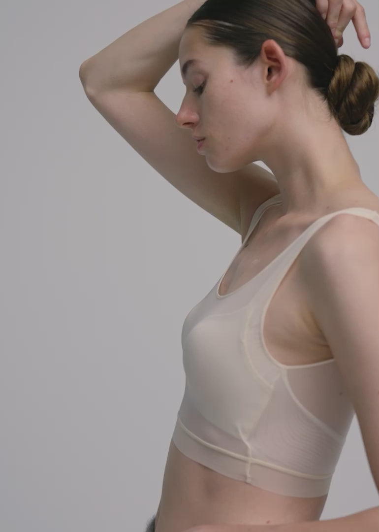 plage NICENICE MOMENT MESH BRA タンク　完売品 追加》NICENICE MOMENT / ナイスナイスモーメント MESH BRA