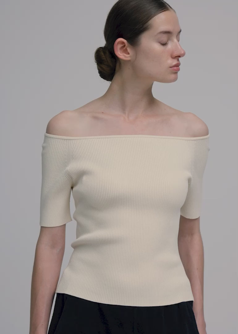 OPEN SHOULDER SHELL